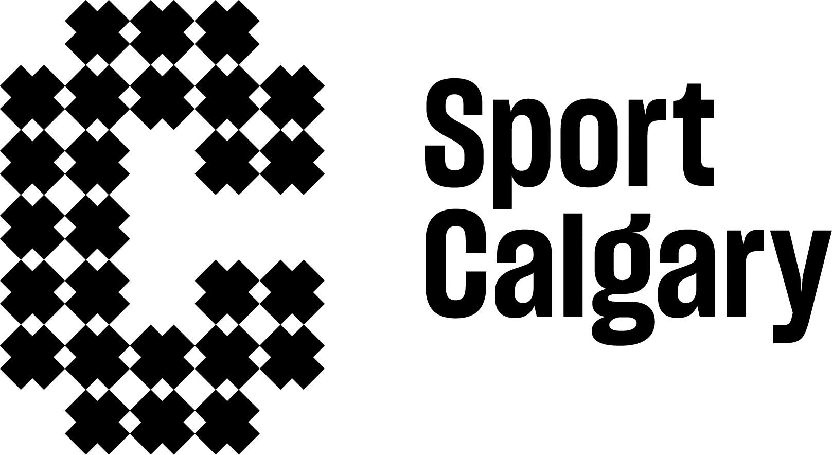 sport calgary logo in black